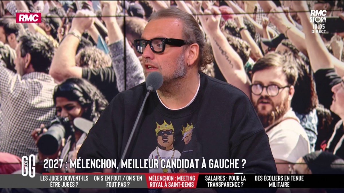 🔴 Présidentielle 2027 : Mélenchon est officiellement lancé 🗣️ Bruno Poncet : "Pour l’instant, c’est le seul candidat à gauche. C’est réussi. En ce moment, il est doux et calme. Là, il est dans une vraie dynamique." #GGRMC