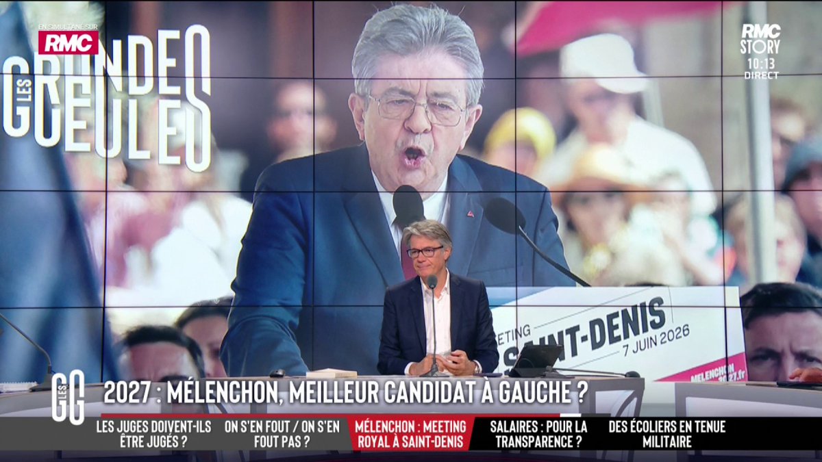 🔴 Présidentielle 2027 : Mélenchon est officiellement lancé 🗣️ Jordan au 3216 : "Le meilleur du pire. C’est celui qui rassemble les idées les plus extrémistes… C’est du populisme primitif. On va se retrouver avec un concours de celui qui raconte le plus n’importe quoi."