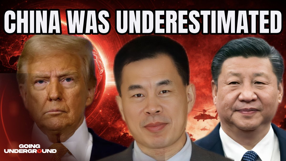 🚨NEW EPISODE OF GOING UNDERGROUND⚡️ Chen Weihua: The US🇺🇸 is the DESTROYER of the Global Order, the US Underestimated CHINA’S🇨🇳 POWER Does China's leadership see the war on Iran and regime change in Venezuela as part of Washington's coming war on China? How did the US underestimate the power of China? What is the state of US soft power after Iran, Venezuela, and Gaza? All this and more with Chen Weihua (陈卫华), China Daily's former EU Bureau Chief.