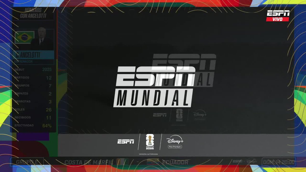 ¡LA FIEBRE MUNDIALISTA YA LLEGÓ! A tres días del inicio de la Copa del Mundo, les damos la bienvenida a #ESPNMundial. ¡Sumate! ⚡ #ESPNMundial 📺 Mirá los mejores partidos de la #FIFAWorldCup por ESPN, en el Plan Premium de #DisneyPlus