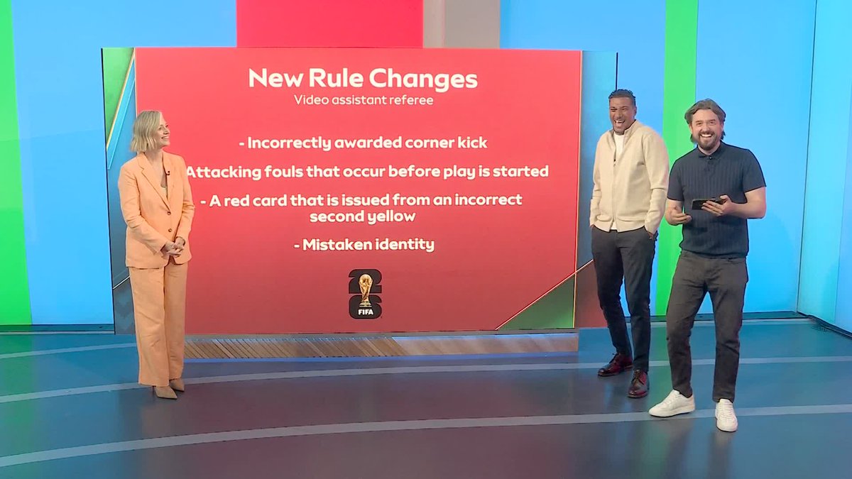 A closer look at some of the new rule changes at this summers World Cup ⚽️🏆