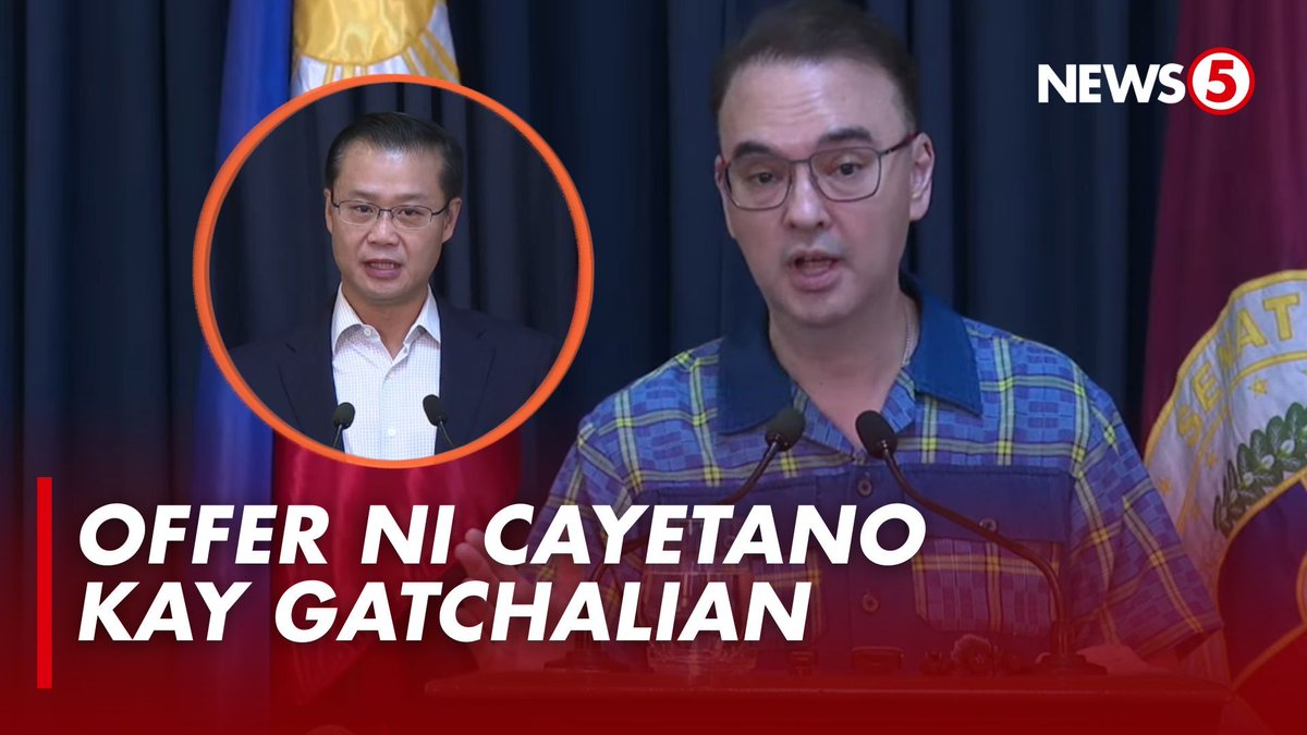 ‘I WILL BEND BACKWARDS FOR OUR EMPLOYEES’ Ayaw umano madamay ni Sen. Alan Peter Cayetano ang mga empleyado ng Senado sa nagpapatuloy na gulo sa liderato ng institusyon. Kasunod ito nang ibinahagi niyang pag-offer kay Sen. Win Gatchalian na dalawa silang pumirma sa mga dokumento upang hindi na magkagulo sa mga Senate staff.