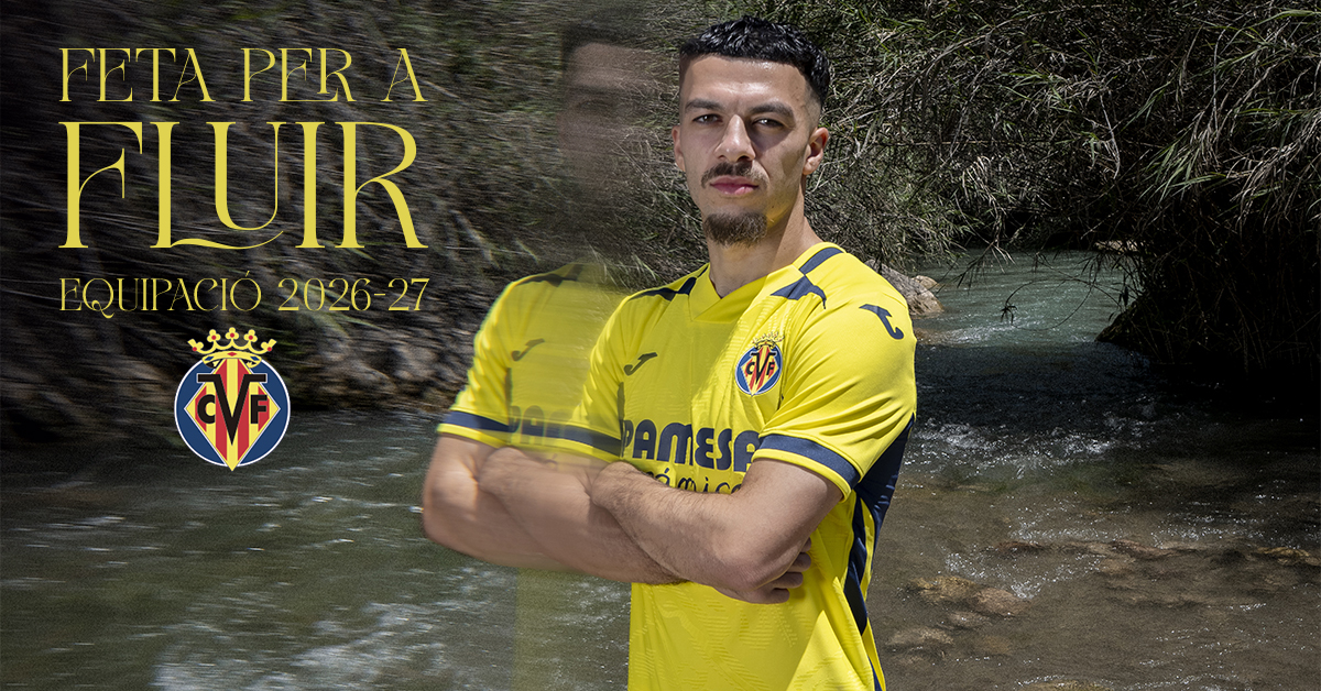 🤯 El Villarreal CF rompe todos los esquemas y presenta esta novedosa equipación para la temporada 2026/27. Muchas horas detrás 👏🏻
