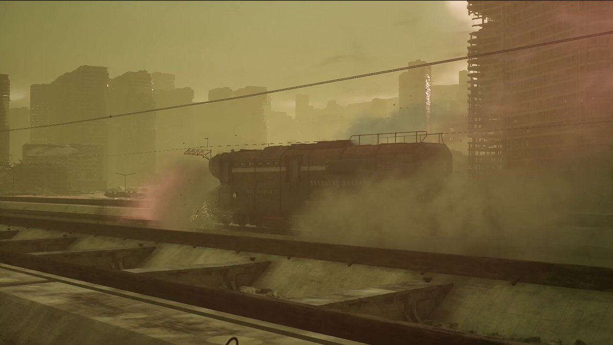 Enginefall is a PvPvE Extraction Shooter that is played completely on gigantic trains, in a Snowpiercer-like dystopic scenario. Your base is a small train, from which you enter a "Titan-Train" where you find materials, NPCs and other players. You fight your way to the front, build temporary bases to store your loot and extract to your small train base in the end. Enginefall is hosting a Playtest from June 8 to 22 on Steam.