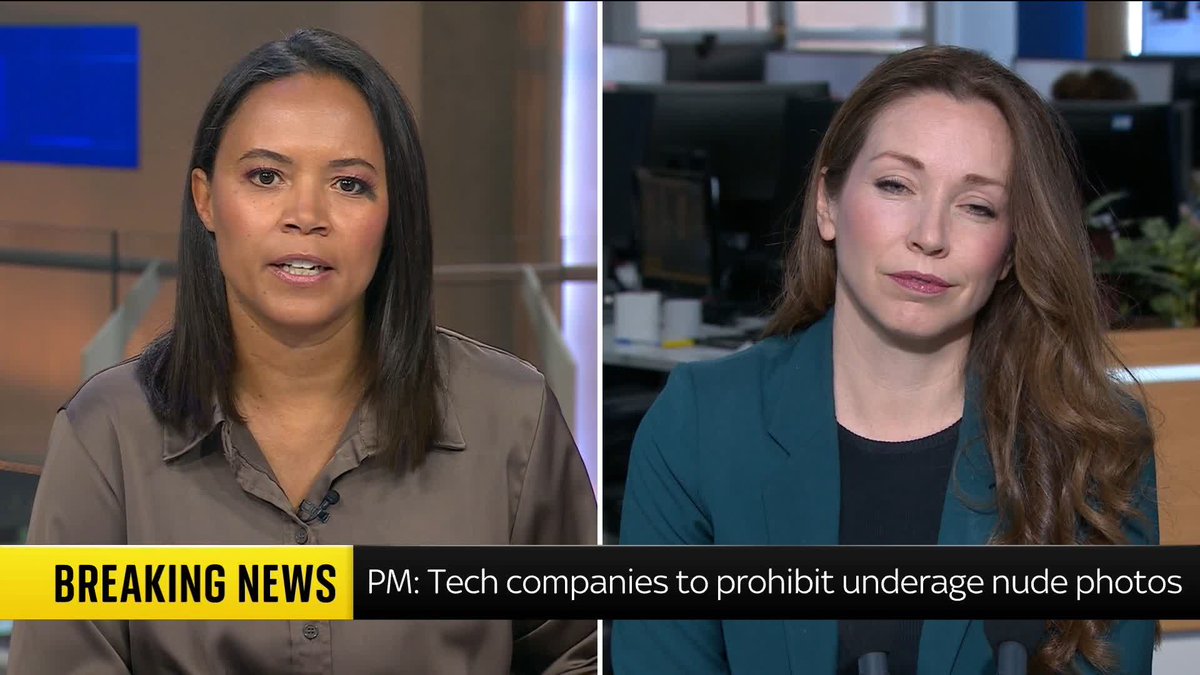 The UK will be the first country where it will be impossible for children to take, share or view naked pictures, a justice minister tells Leah Boleto. The government says tech companies must stop this happening within three months or they'll be forced to act through legislation.