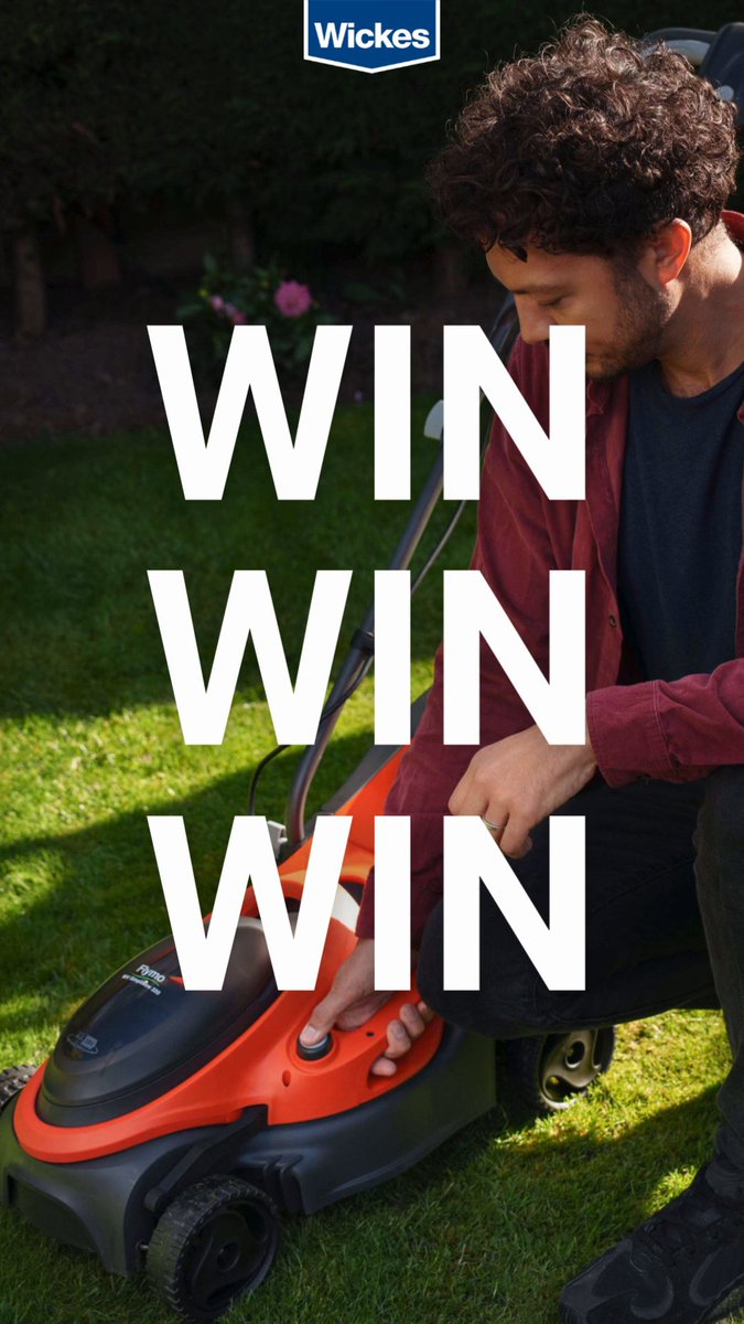 Get ready for the Summer of Sport with the Pitch Perfect Garden Bundle⚽ We've partnered with Flymo and GARDENA to give you the chance to #WIN the ultimate outdoor kit worth over £500 To enter: 1. Follow @wickes 2. Like this post 3. Tag someone you know who would love this prize