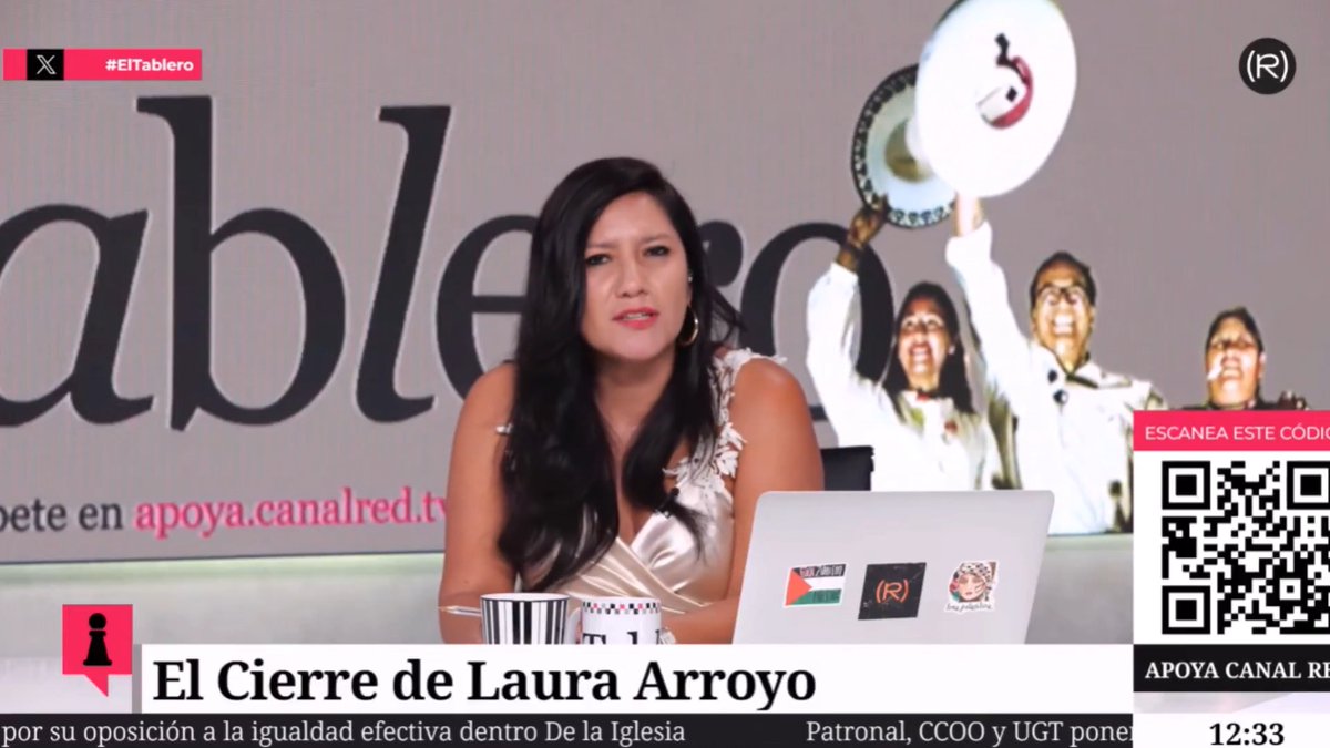 🇵🇪 "Perú acaba de dar un aire de soberanía y rebeldía digna en tiempos de intervencionismo a toda la región" El cierre de Laura Arroyo en El Tablero 👇🏽 📺