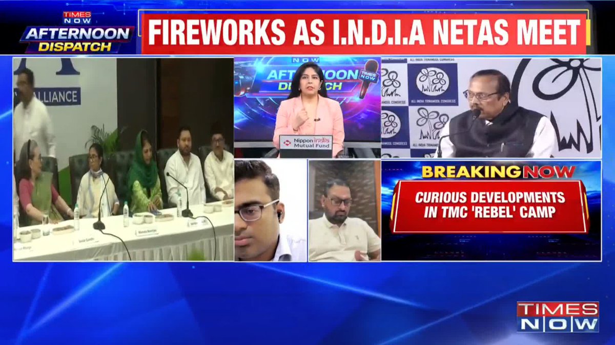 Abhisek Banerjee is the centre to the problem. TMC is imploding because of Abhisek. For Mamata Banerjee “Blood is Thicker than Water.” Hence she would not strip him from the power he holds. Mamata is on her way to become history. My views on TIMES NOW