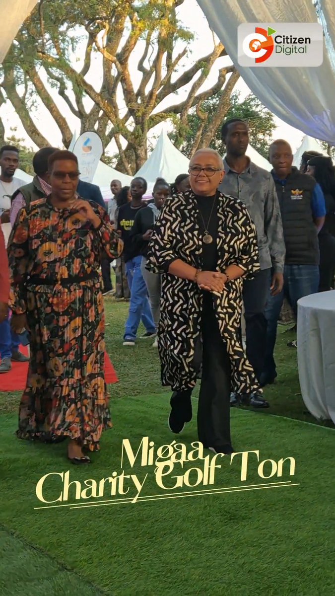 Exciting experience as the Former First Lady, Hon. Margaret Kenyatta, came to headline the Migaa Golf Tournament