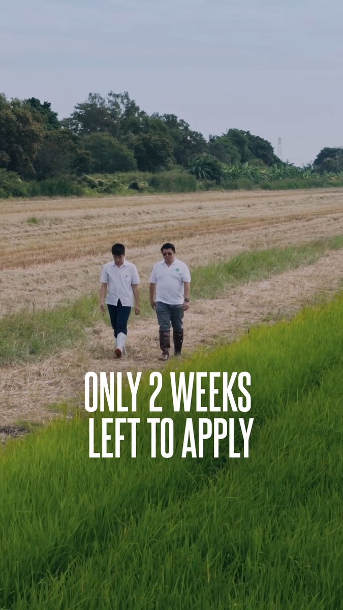 Only 2 weeks left to apply for Global High Schools category. If you are a student with a sustainability project that can support your high school or community, this is your chance to bring it to life. Your high school could receive up to US $150,000 in funding. Apply now.