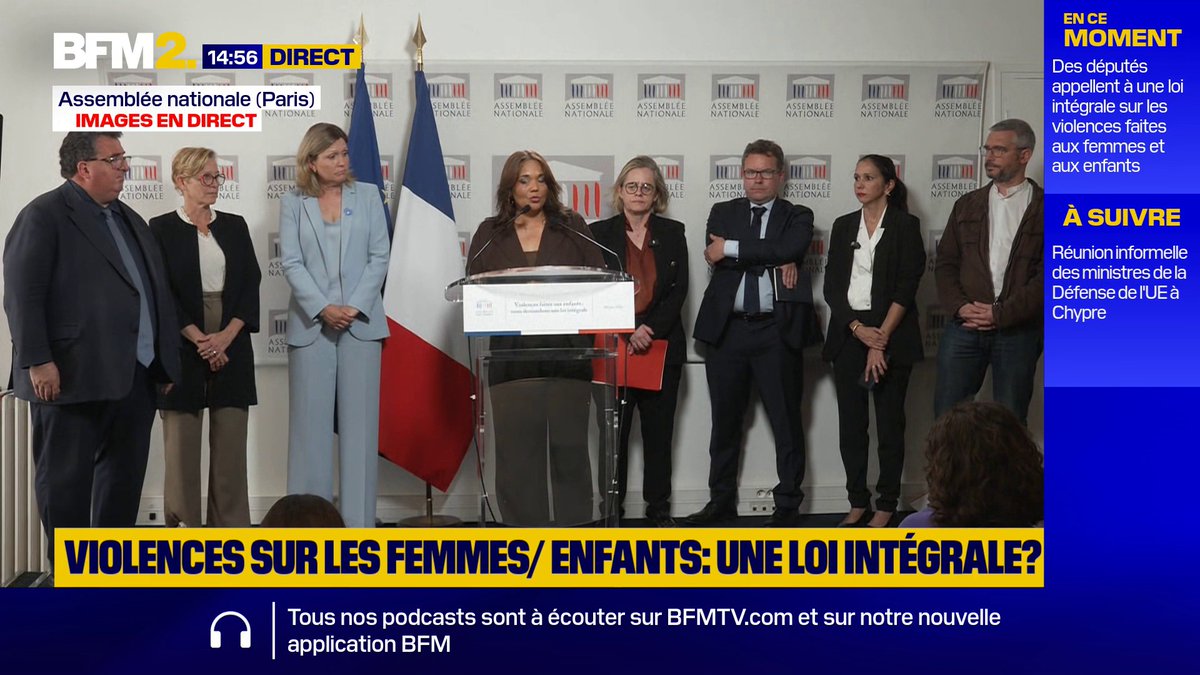 "Je ne peux même pas vous répéter ce que nous avons pu entendre tellement c'est atroce. (...). Je n'avais pas la notion de combien la voix de l'enfant est étouffée", déclare Maud Petit, présidente de la commission d'enquête parlementaire sur l'inceste #BFM2