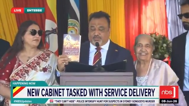 VIDEO: Hon Sanjay Tanna has been sworn in as Minister of Trade, Industry and Cooperatives for the 2026-2031 term. #NBSUpdates