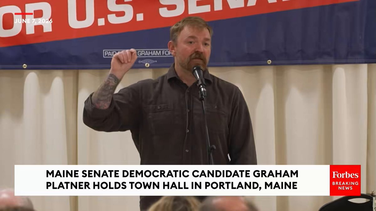 Graham Platner: “The fact that Jeff Bezos exists and the fact that I know someone in Sullivan who works three jobs and pays 60% of her monthly income in rent, those two things are directly connected. There is no metric of hard work that justifies a billionaire when people in Eastern Maine work three jobs just to put food on the table”
