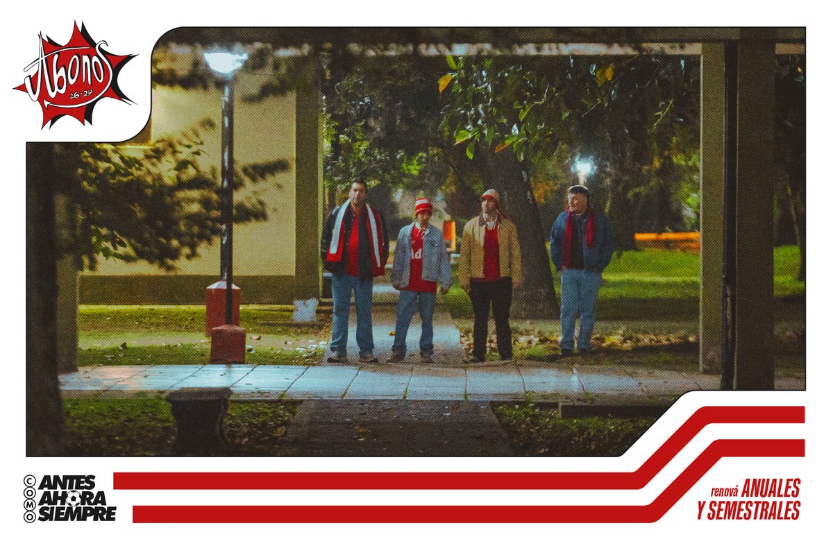 Como antes. Como ahora. Como SIEMPRE. Campaña de Abonos 2026/27 - Venta anticipada con precios promocionales. Renovaciones e inscripciones en lista de espera para nuevos lugares ya disponibles. ➡️ #TodoRojo 🔴