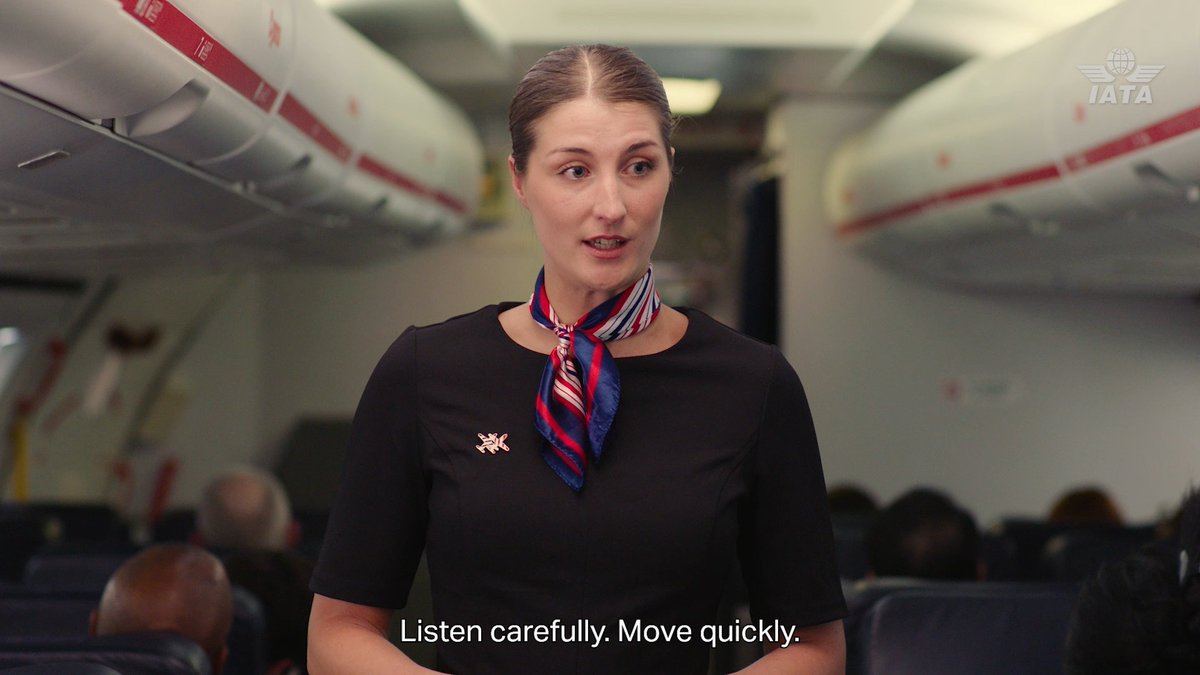🚨 “Attention, you need to evacuate the aircraft.” What would you do? Remember that every second counts. Taking bags or filming can delay evacuation and put lives at risk. Be the 🦉 Learn more and help us spread the word 👉 #IATAAGM The FAA ✈️ EASA