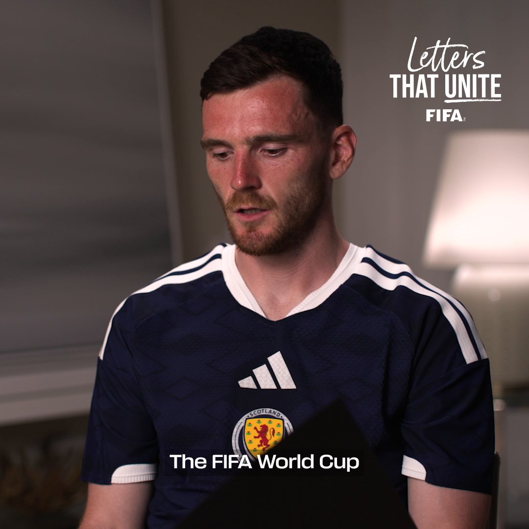 "A dream that the two of you nurtured side by side." 🏴✉️ Andy Robertson won't be walking alone at the #FIFAWorldCup 2026. 🏴🫶🇵🇹