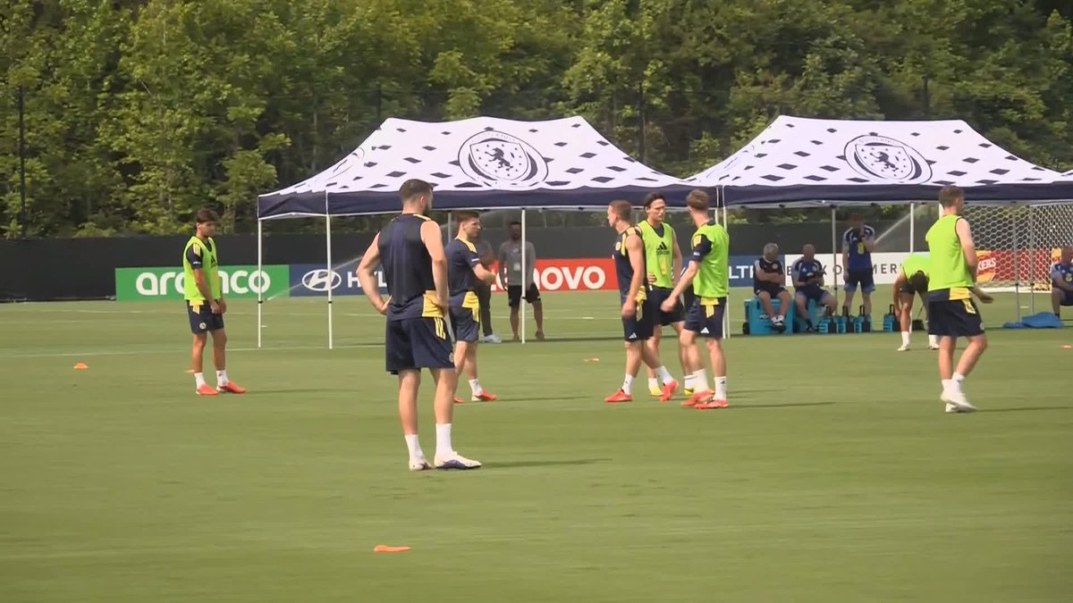 🏴 The Scotland squad are training at their World Cup base in Charlotte. Luke Shanley's been watching ⤵️