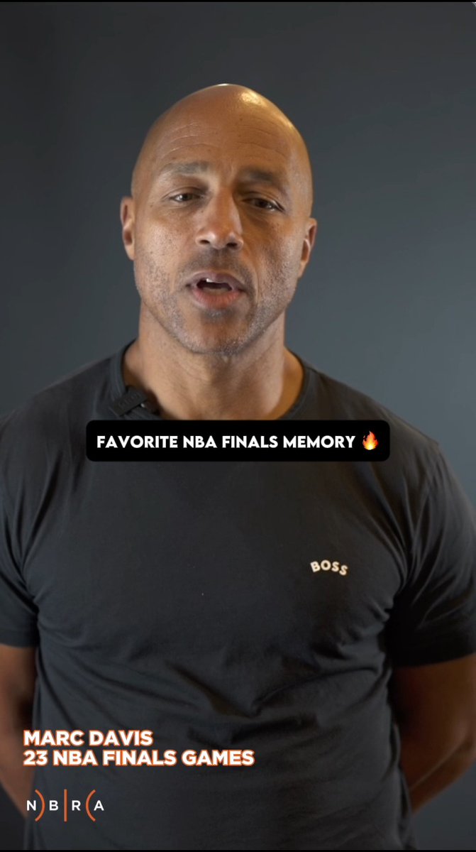 NBA Referee and 2026 NBA Finals Official Marc Davis shares two of his favorite NBA Finals memories from 2013 and 2014. One was special for sentimental reasons, and the other was a little…heated 🔥🥵