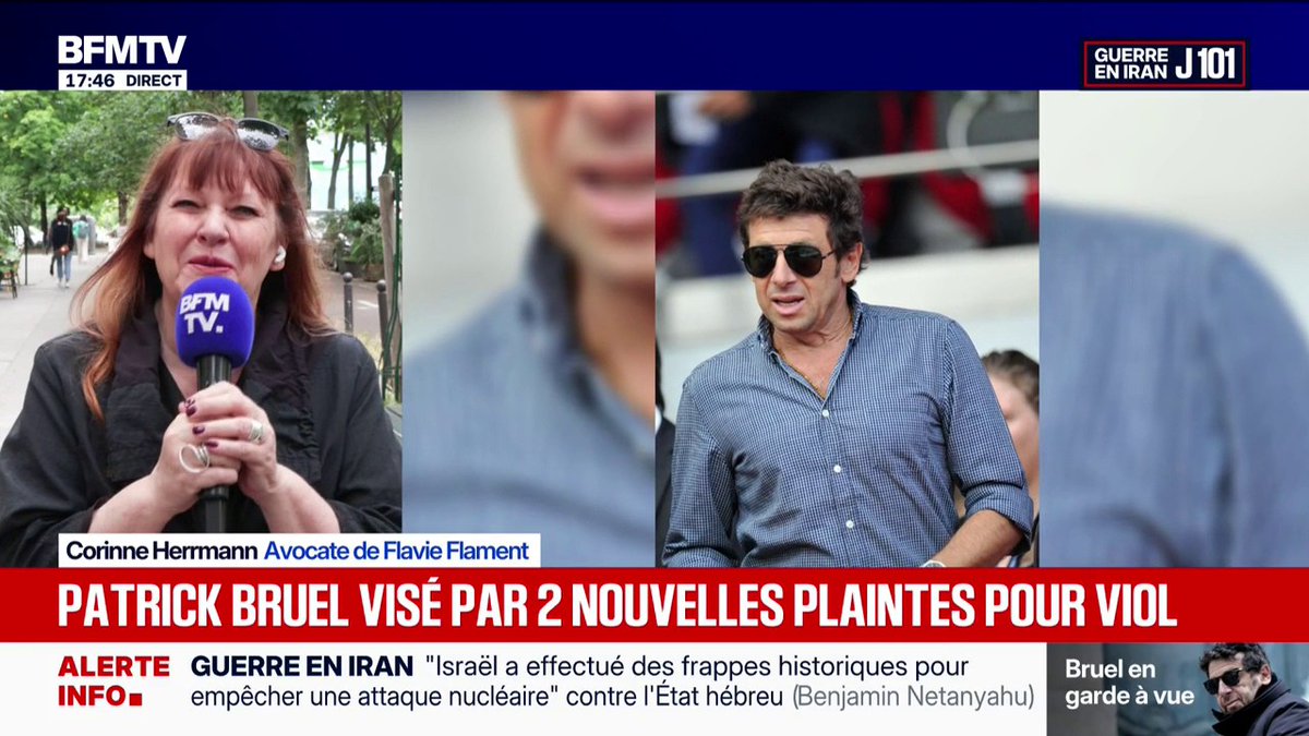 Affaire Patrick Bruel: "Nous allons déposer deux nouvelles plaintes pour viols" confirme l'avocate de Flavie Flament