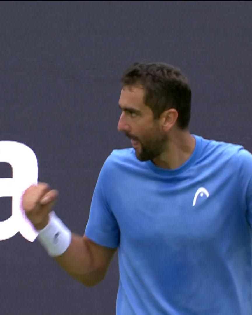 What a match 🔥 Cilic battles through to defeat Shapovalov 6-7 6-4 7-5 and advances to round 2! #LibemaOpen