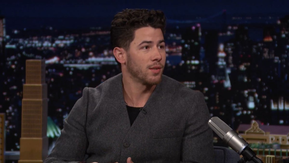 .Nick Jonas says Bollywood music is what “really gets him the most hyped” before a show! #FallonTonight
