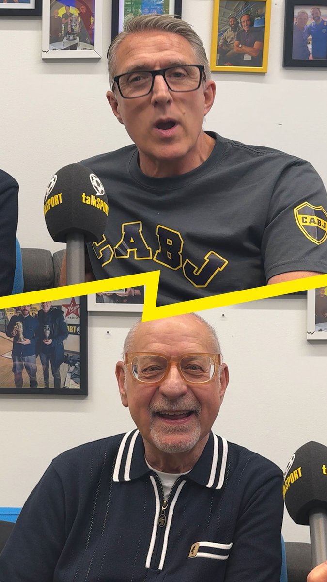 Hawksbee &amp; Jacobs have a quick message before the World Cup begins... Remember to follow @TSHandJ for more information! 🙌