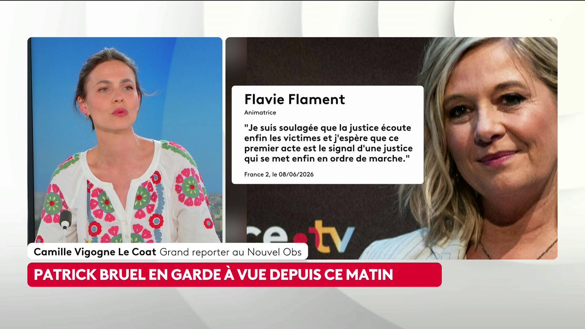 Ça serait intéressant d’établir la chaîne de complicités qui a permis à Patrick Bruel de rester impuni si longtemps…