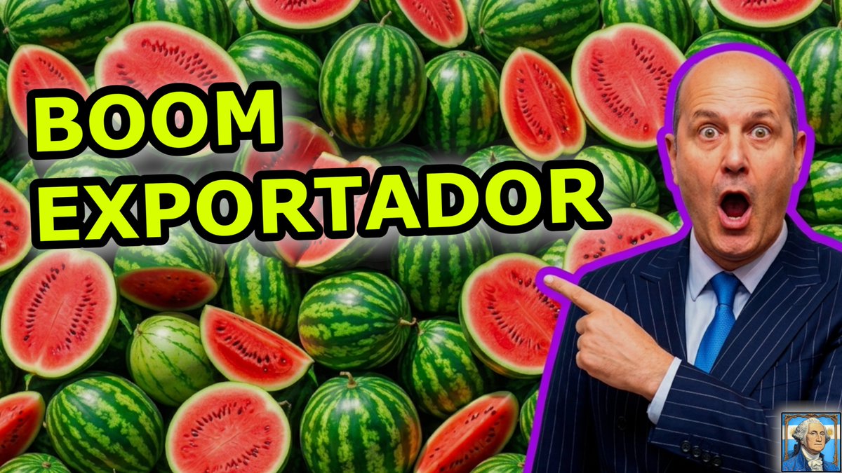 🇦🇷🍉 Un tipo de Chaco tenía un sobre costo inmenso por una REGULACIÓN SOVIÉTICA de los kukas que OBLIGABA a exportar sandías con un packaging específico como si se tratara de Uranio ❌ Encima el cliente extranjero las quería embaladas de otra forma y para cumplir, después que saliera el barco, mandaba lanchas a cambiar todo ☠️ ✅ El Ministerio de Desregulación lo cambió y ahora el loco no para de EXPORTAR y CRECER su producción ✅ Además se volvió una celebridad y vino a entrevistarlo un periodista del New York Times ganador del Pulitzer que se asombró tanto que dijo que va a ser el próximo presidente de Argentina 🤣 🎙️ Fede Sturzenegger Miguel A Boggiano del 55,6%
