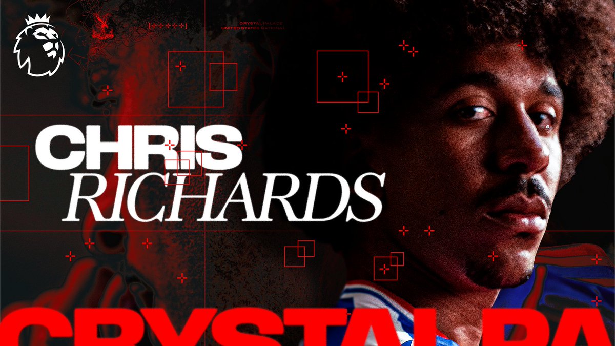 Crystal Palace fans have seen it all season — now the world will too. 👀 Get to know Chris Richards before his biggest moment 🇺🇸