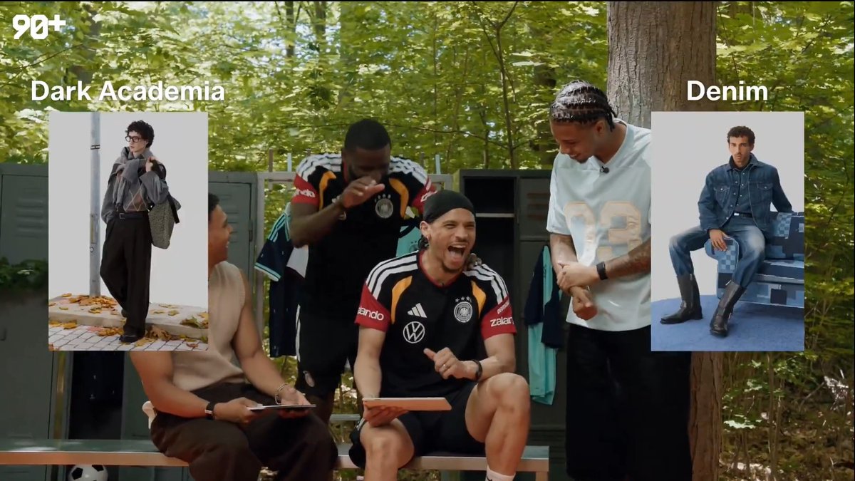 Leroy Sane, favori stilini seçiyor. (Zalando)