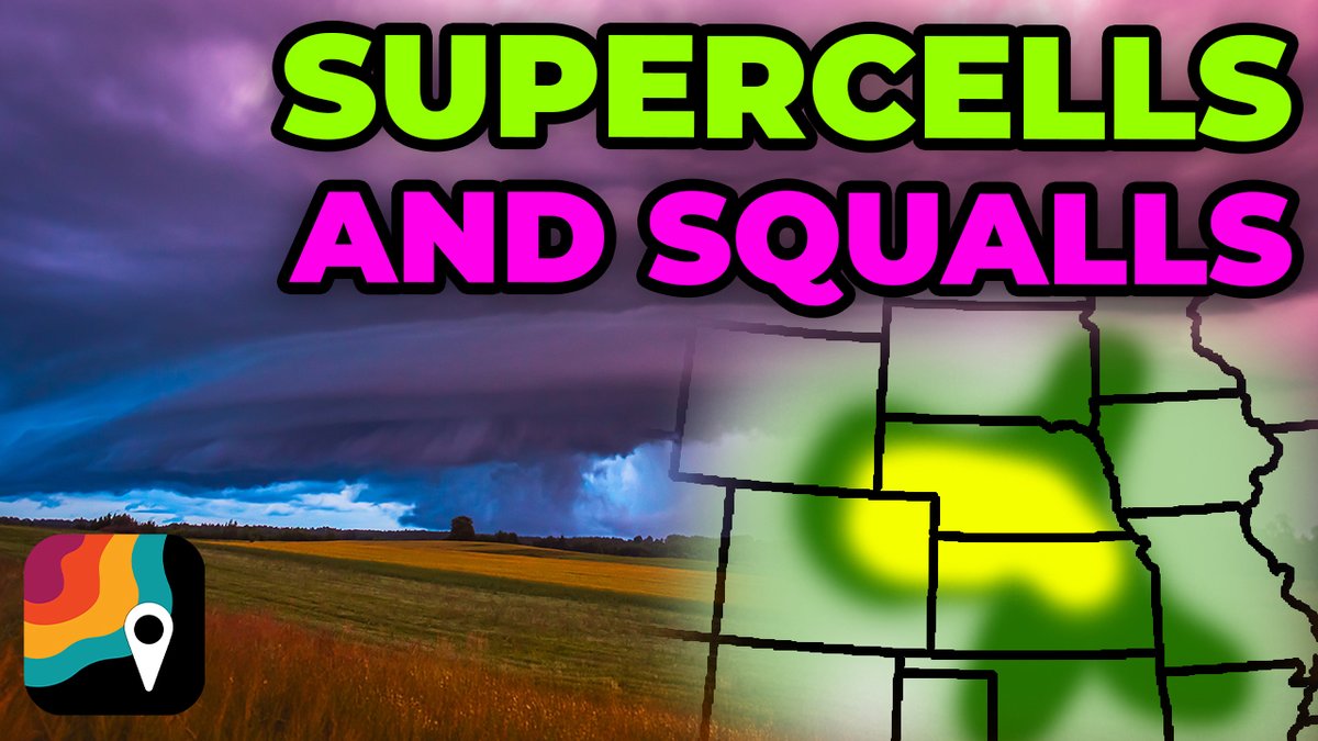 LOTS to unpack in this urgent noontime update. — GIANT hail possible in northeast Colorado with isolated MUMBO record-challenging stones — Sneaky intense tornado risk in Kansas — 80-95 mph gusts in northern Kansas with nighttime squall line?