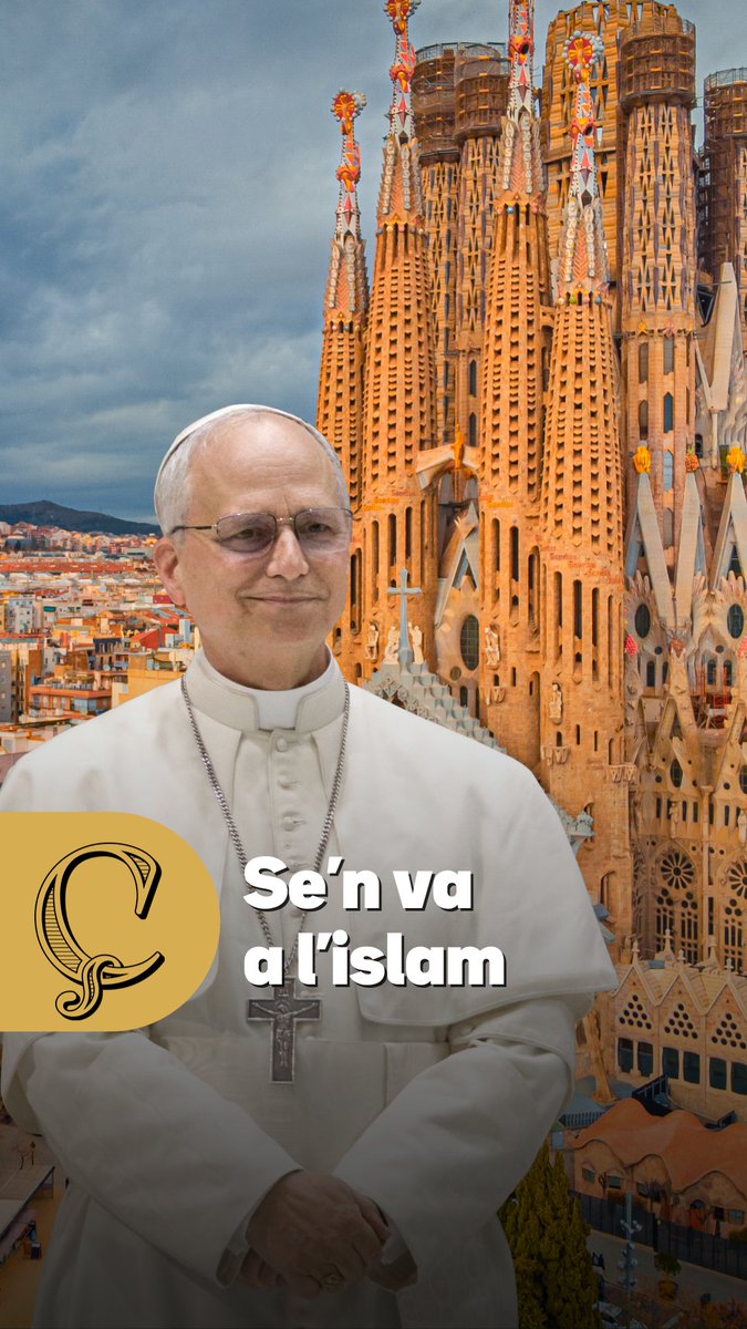 La mare d’en Peyu ha arribat al límit. Després de construir la Sagrada Família durant més de 100 anys, resulta que el papa de Roma ve a inaugurar la torre de Jesús, però abans passa per Madrid. I això a la mare d’en Peyu no li ha entrat gaire bé. De fet, ho té claríssim: si el papa fa aquestes rutes, ella se’n va a l’islam. #LaRenaixença3Cat