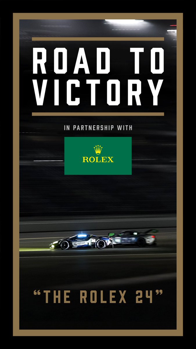 Endurance. Precision. Glory. The Rolex 24 at Daytona is IMSA’s ultimate challenge, and only the tenacious conquer the clock. Watch Road To Victory, in partnership with ROLEX: