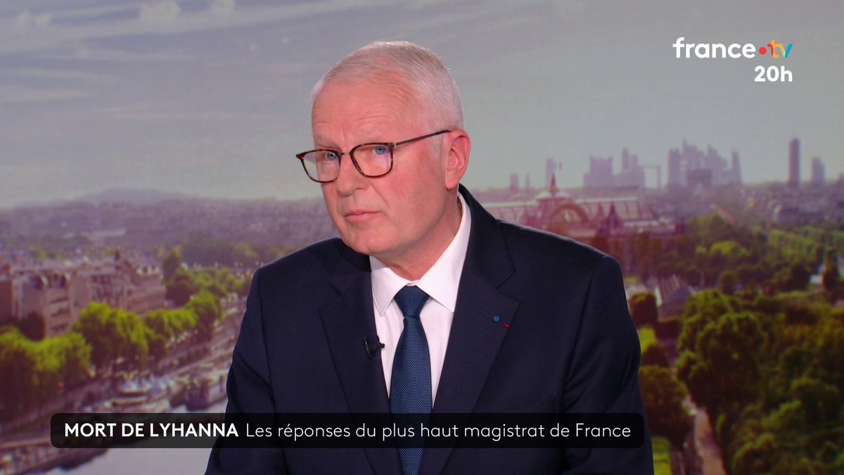 "Les magistrats ne sont en rien irresponsables", selon Rémy Heitz, procureur général près la Cour de cassation. #JT20h