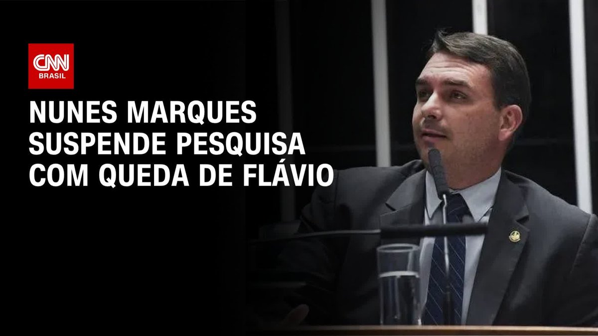 Nunes Marques suspende pesquisa com queda de Flávio; assista #CNN360º
