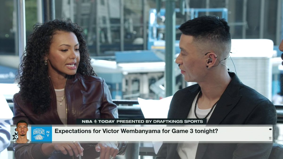 "This series has shown that he is still quite raw offensively." Jeremy Lin breaks down where Wemby can improve offensively to extend this series 🏀