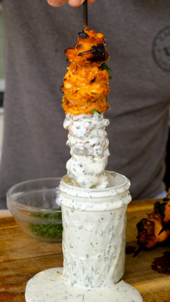Volcano Chicken Skewers