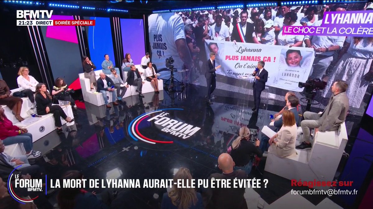 Un père de famille en colère s'adresse à Gérald Darmanin : « Vous me donnez envie de gerber. Je paie des impôts pourquoi ? C'est le zoo dehors. Demain si ce qui est arrivé à Lyhanna arrive à ma fille, je traque le type et je vous traque tous »