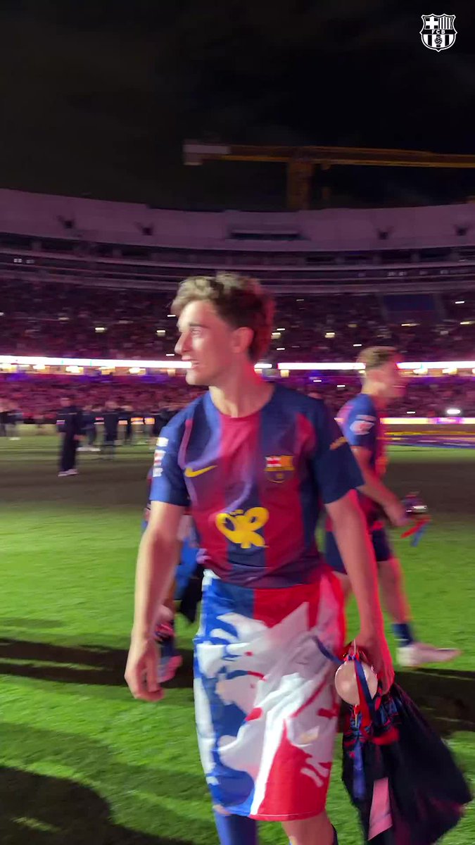 When Spotify Camp Nou is chanting your name 🗣️🎶