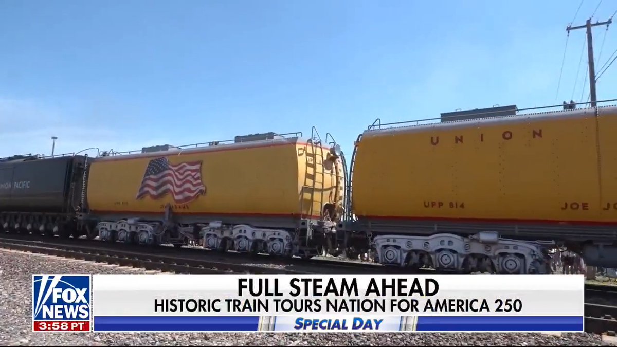 Union Pacific's Big Boy No. 4014, the world's largest operating steam locomotive, is making its first tour of the East Coast as part of America 250 celebrations.