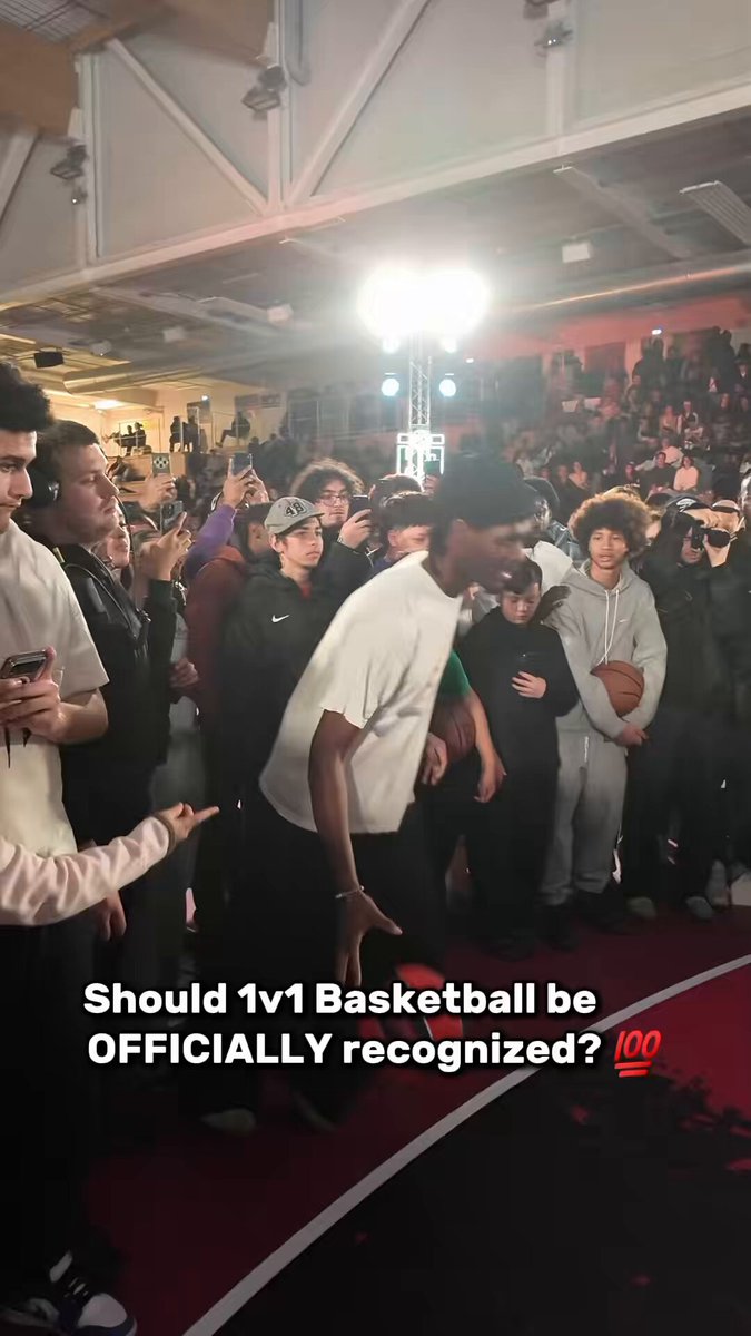 Should 1v1 BASKETBALL become an OFFICIAL sport? 🏀 #Basketball #Streetball #Dunk #MK