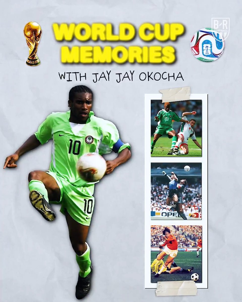 Jay-Jay Okocha's World Cup memories as a kid and with Nigeria 🇳🇬