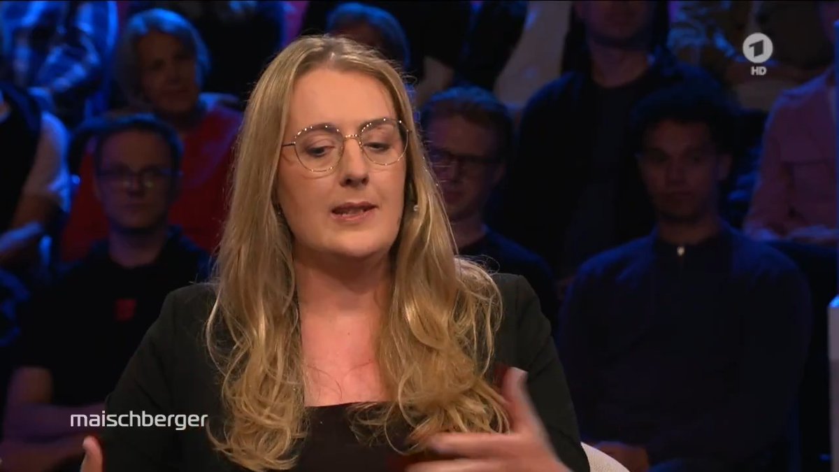 „Ich habe den Eindruck, die #CDU versucht sich gerade gedanklich aus dieser Koalition herauszuflüchten, weil sie einen Kanzler hat, der das mit der Führung nicht hinkriegt“ – Katharina Dröge (B'90/Grüne) bei #maischberger.