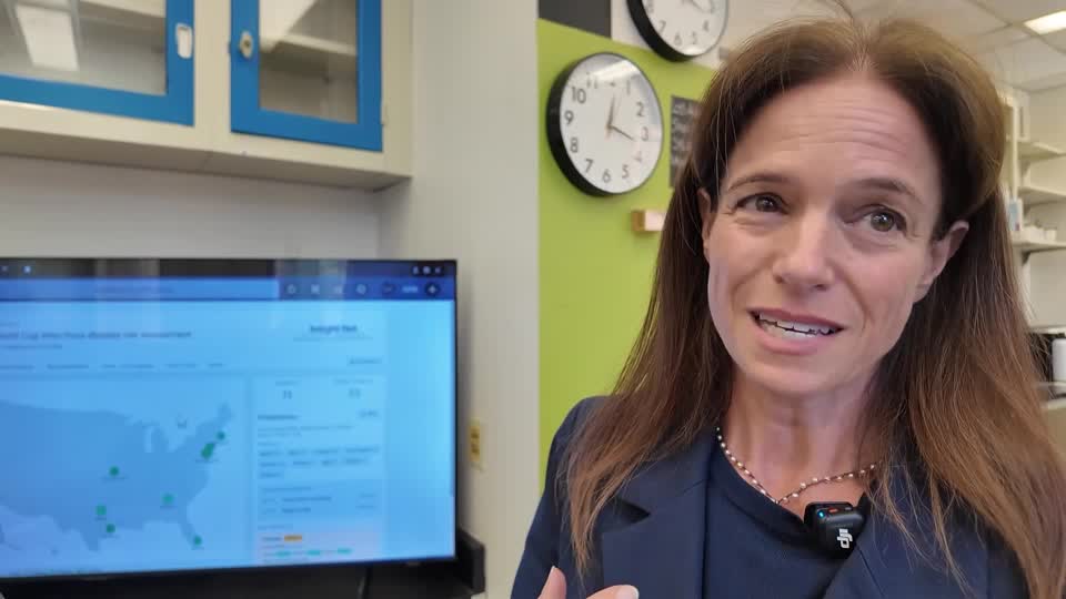 A disease-tracking initiative led by Rebecca Katz will monitor infectious threats during the 2026 FIFA World Cup in host cities in the US, Canada and Mexico, using tools like social media and wastewater data