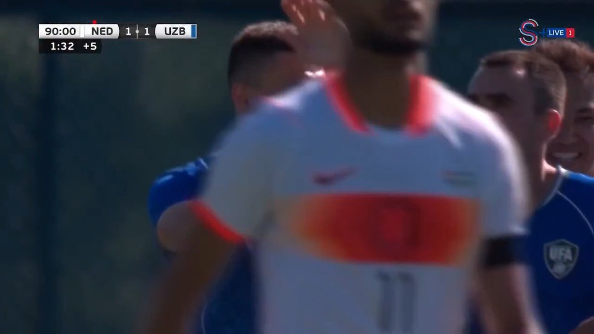 Igor Sergeev, 90+2'de Hollanda karşısında beraberliği getiriyor! 🤝