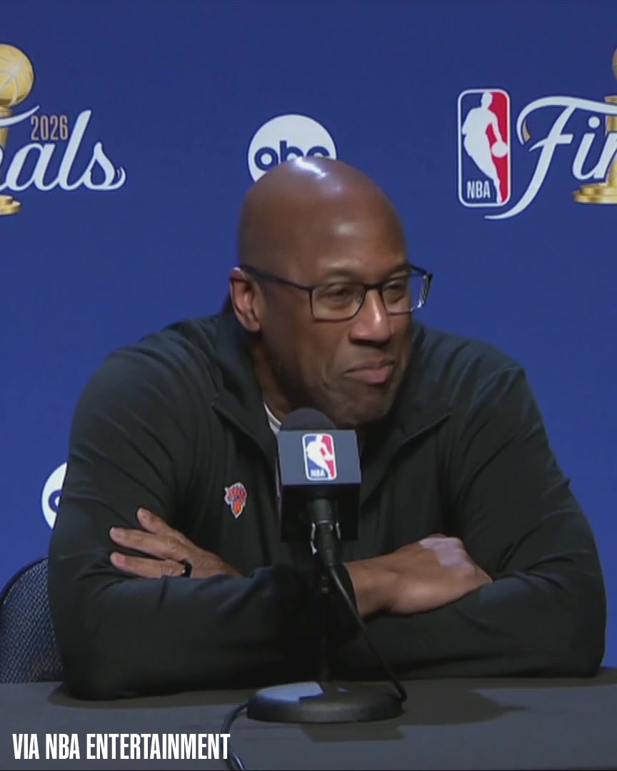 "I'm just locked in on Game 3." Mike Brown was asked about his commute to work today and whether or not it's appropriate for President Donald Trump to be in the building for the NBA Finals: