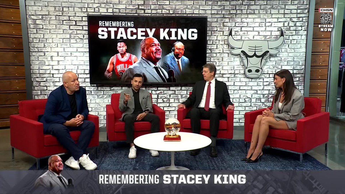 "He made people feel like they belonged where their feet were...there are only a few people that we're lucky enough to meet in our lives that have that and he was one of those people." Adam Amin on his partner Stacey King: