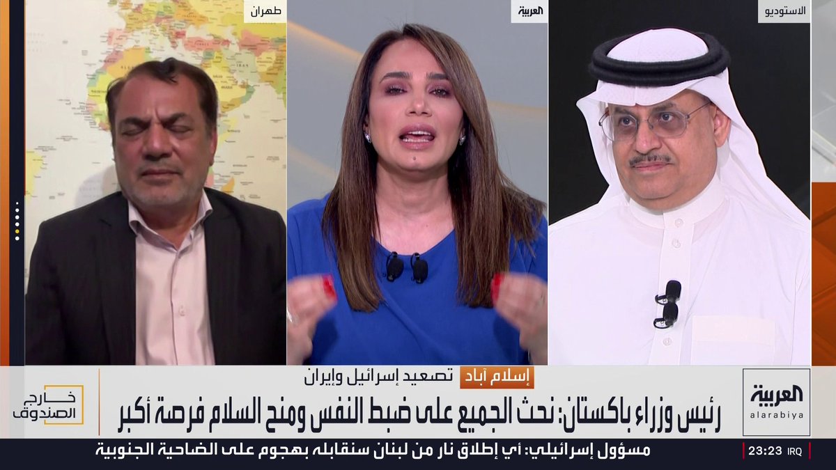 أستاذ العلوم السياسية حسين رويوران: صمود إيران في حرب الـ 40 يوما دفع الولايات المتحدة إلى طلب التفاوض.. والكاتب الصحفي جاسر الجاسر: طهران لا تملك سوى النبرة المرتفعة وما تمارسه في مضيق هرمز قرصنة ولولا الوساطة الباكستانية بدعم سعودي وقطري ما صمدت المفاوضات.. و"الصواريخ الفنكوشية" انعكست سلبا وتحولت إلى ورقة ضعف ضد النظام الإيراني