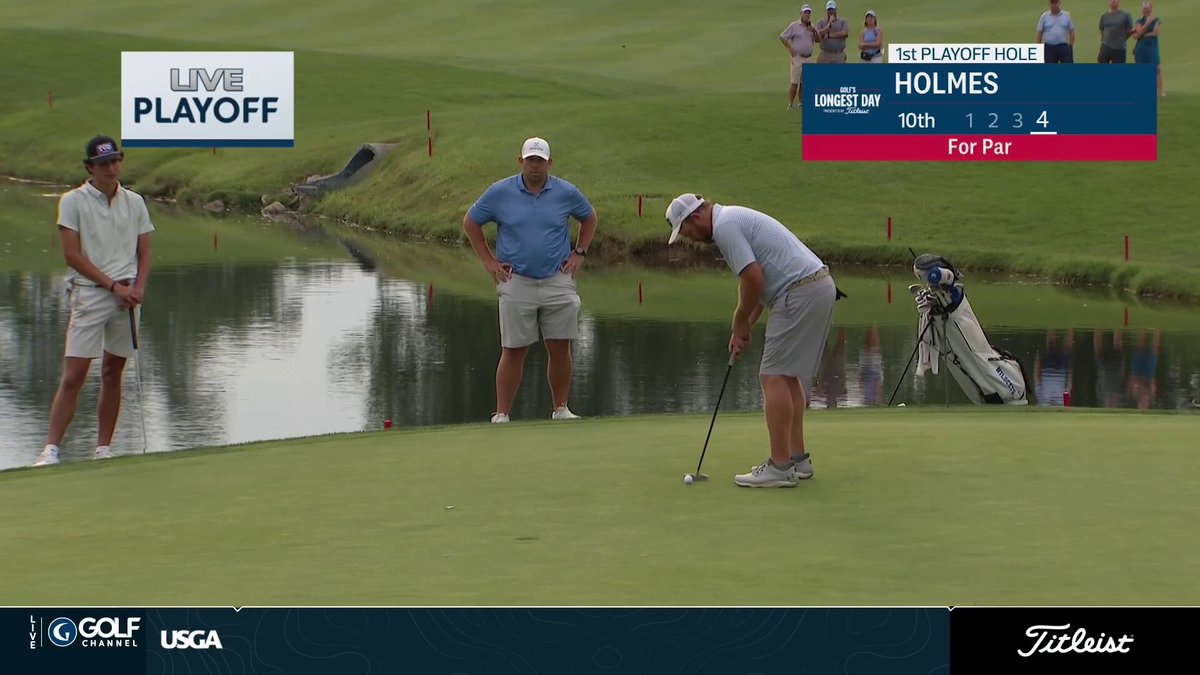 J.B. Holmes gets it done on Golf's Longest Day 🙌 The five-time PGA Tour winner is on his way back to the @USOpenGolf for the first time in seven years