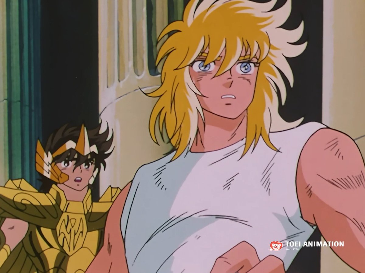 ¡La Armadura de Acuario protege a Hyoga! ♒ ✨ Cuéntanos tu reacción al ver este momento por primera vez. #LosCaballerosdelZodiaco #SaintSeiya #HyogadeCisne